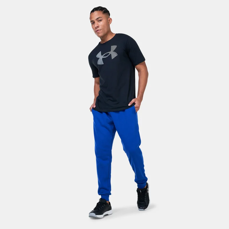 Under Armour Blue Men's Rival Fleece Sweatpants for Men | Best Price UAE